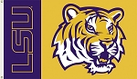 Louisiana State Tigers 2-Sided 3 Ft. X 5 Ft. Flag W/Grommets